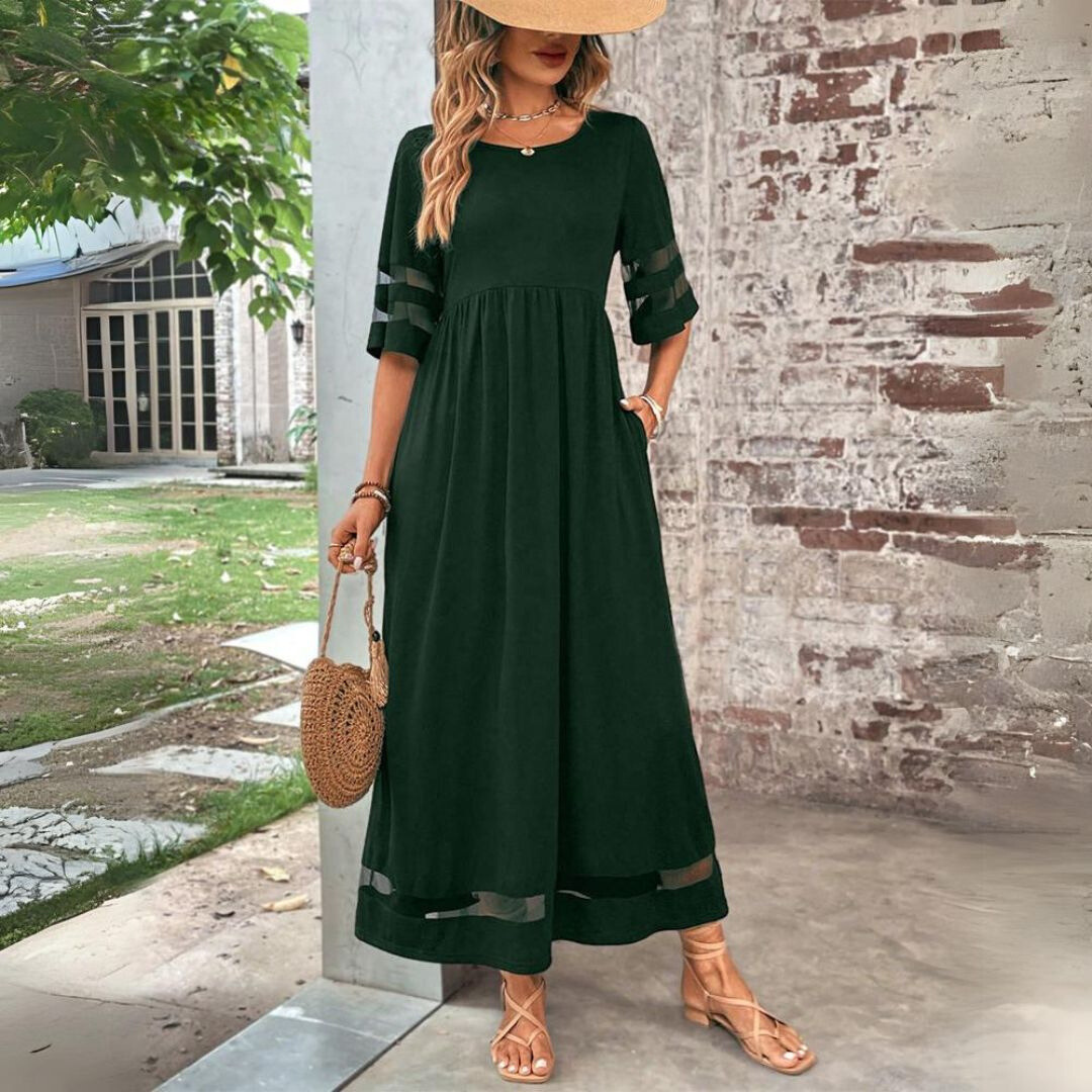 Amandine – Robe chic, avec effet ventre plat