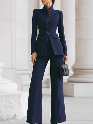 Adrielle – Tailleur Élégant avec Blazer et Pantalon