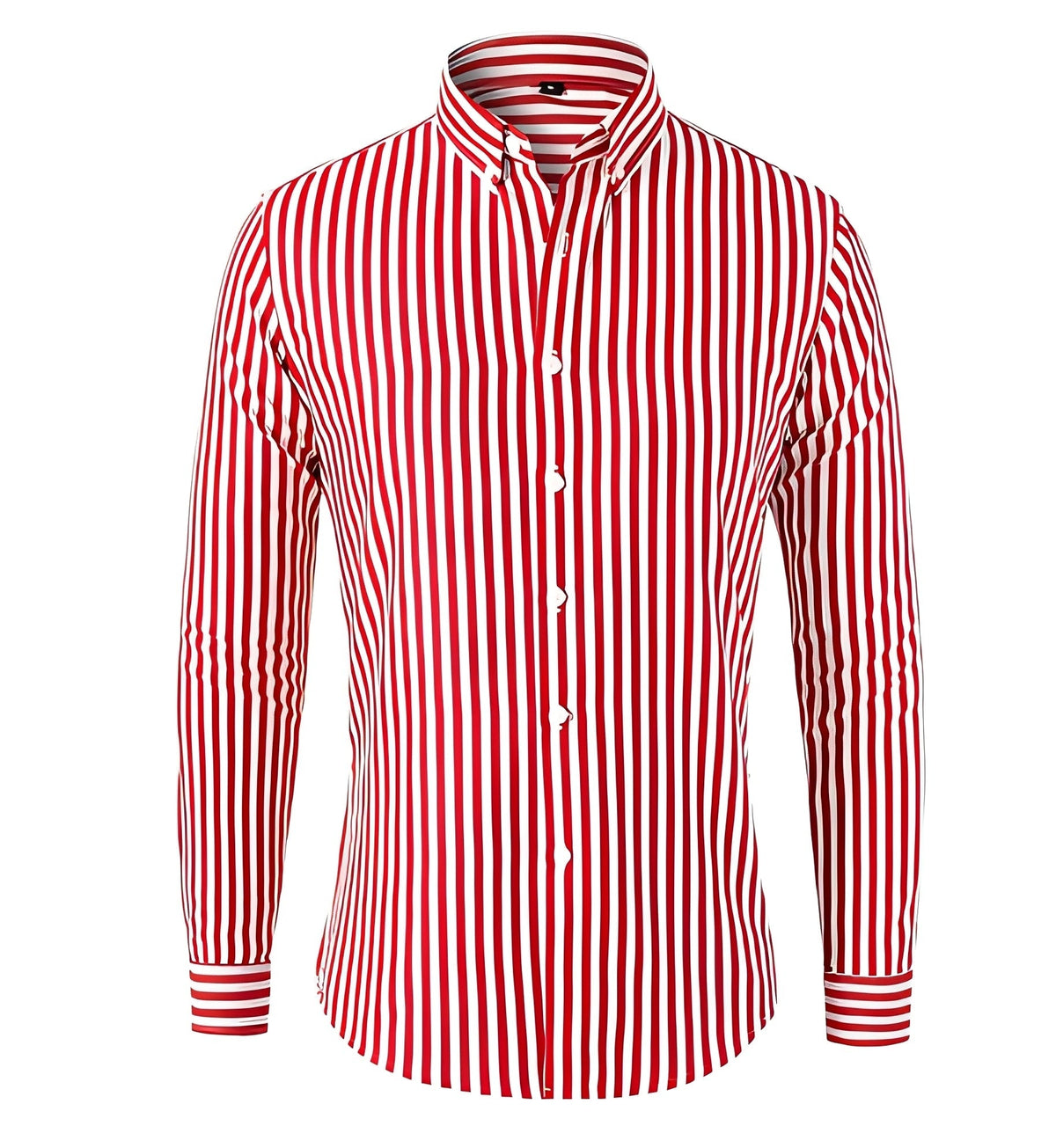 Hassan - Chemise classique avec rayures pour hommes