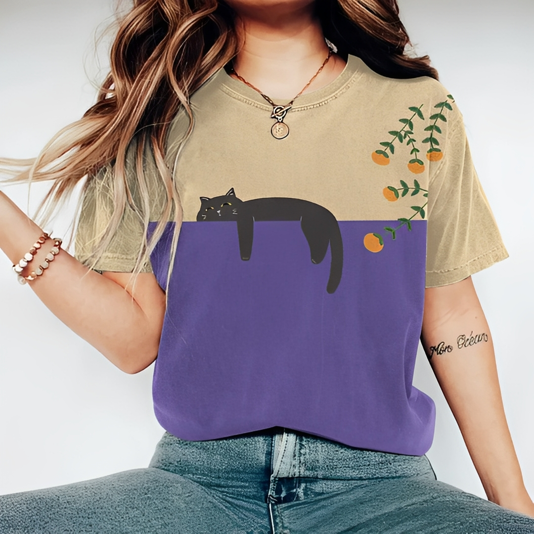 Nadine - Un t-shirt tendance et élégant pour femme