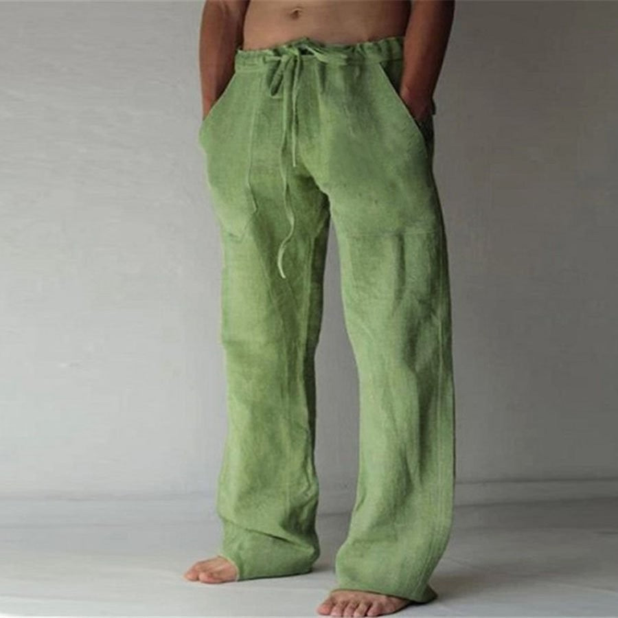 Benjamin - Pantalon décontracté léger et uni pour hommes