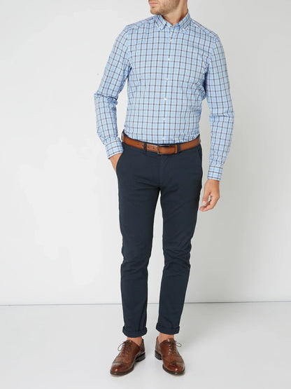 Louis – Chemise en coton à motifs