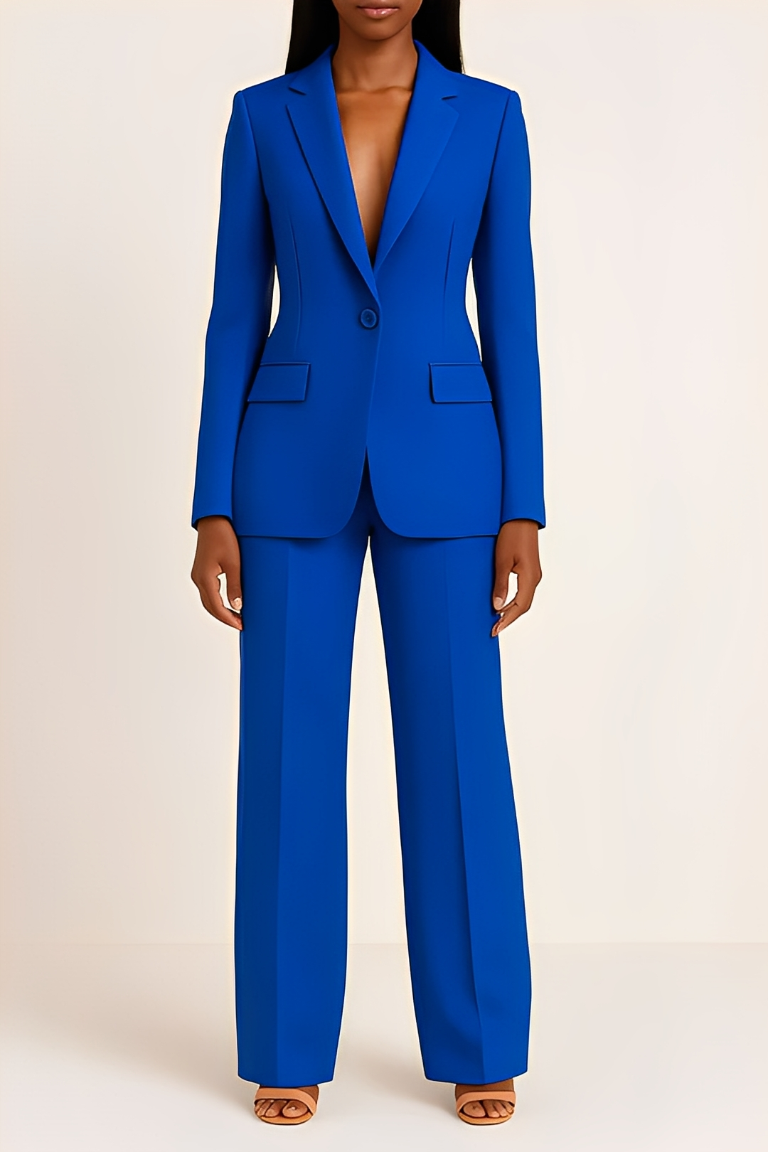Élisabeth - Ensemble blazer et pantalon pour femme