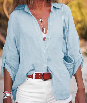 Joyce - Blouse décontractée et ample pour femmes