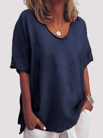 Joanne - Blouse décontractée et ample pour femmes