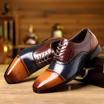 Ronan - Chaussures pointues rétro pour hommes