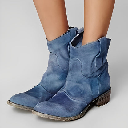 Margaret - Bottines en cuir casual pour femmes