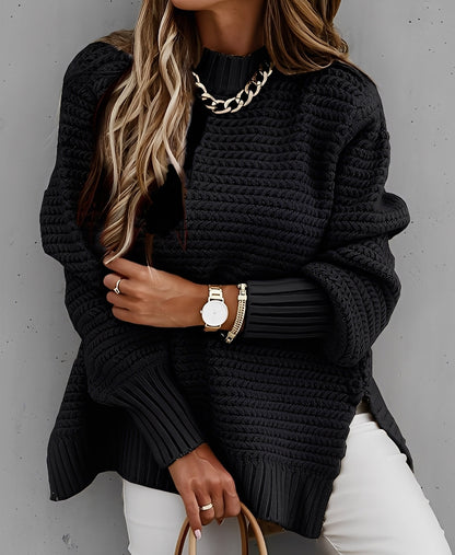 Paulene - Pull ample décontracté en maille pour femmes