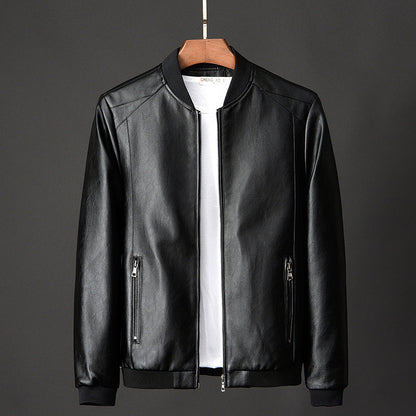 Clifford - Blouson de moto élégant en cuir pour hommes