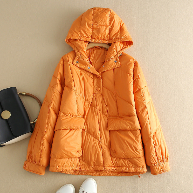 Amery - Manteau matelassé coloré et confortable avec capuche pour femmes