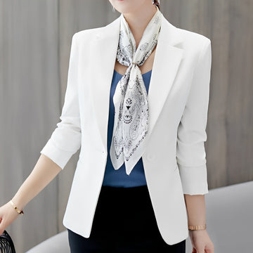 Lindy – Blazer Élégant à Bouton Unique pour Femme