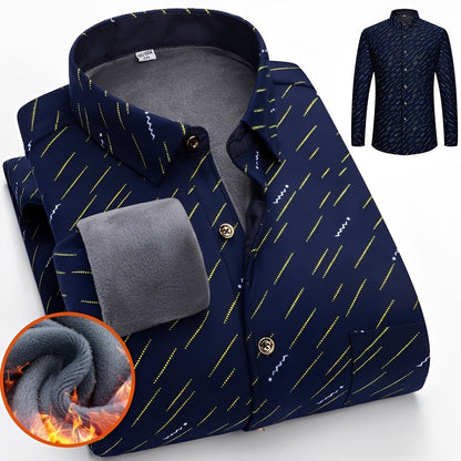 Anton - Chemise à carreaux élégante et chaleureuse avec doublure en polaire pour hommes