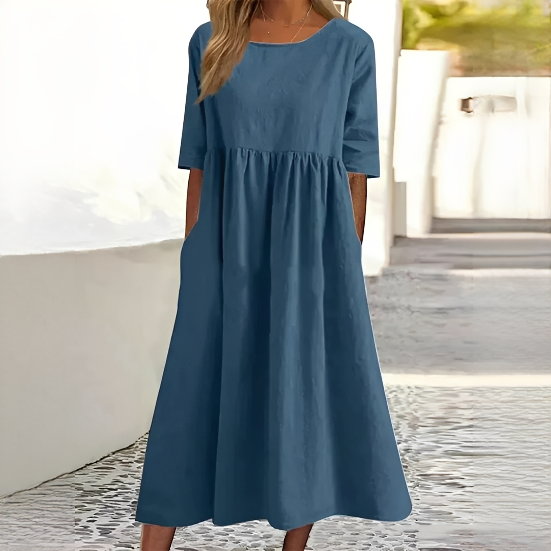Ivanna - Robe d'été simple pour femmes
