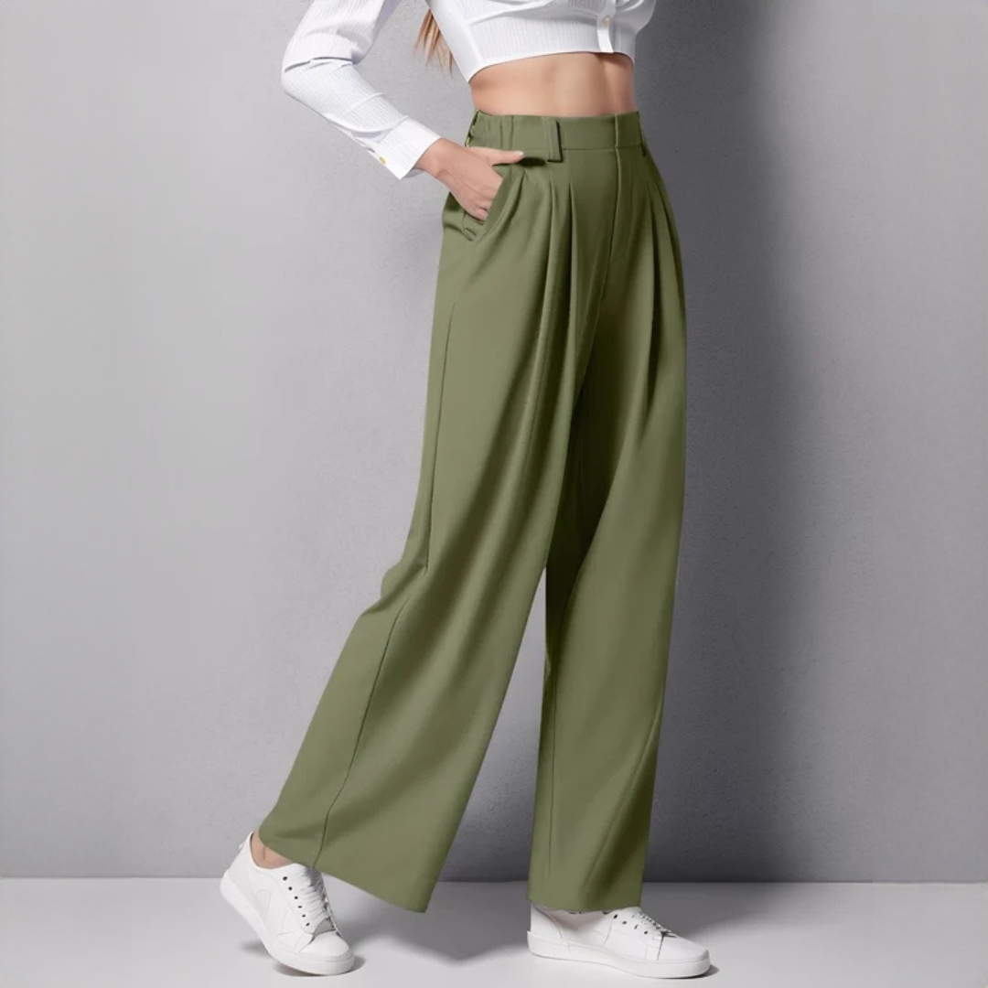 Montana - Pantalon élégant à jambes larges