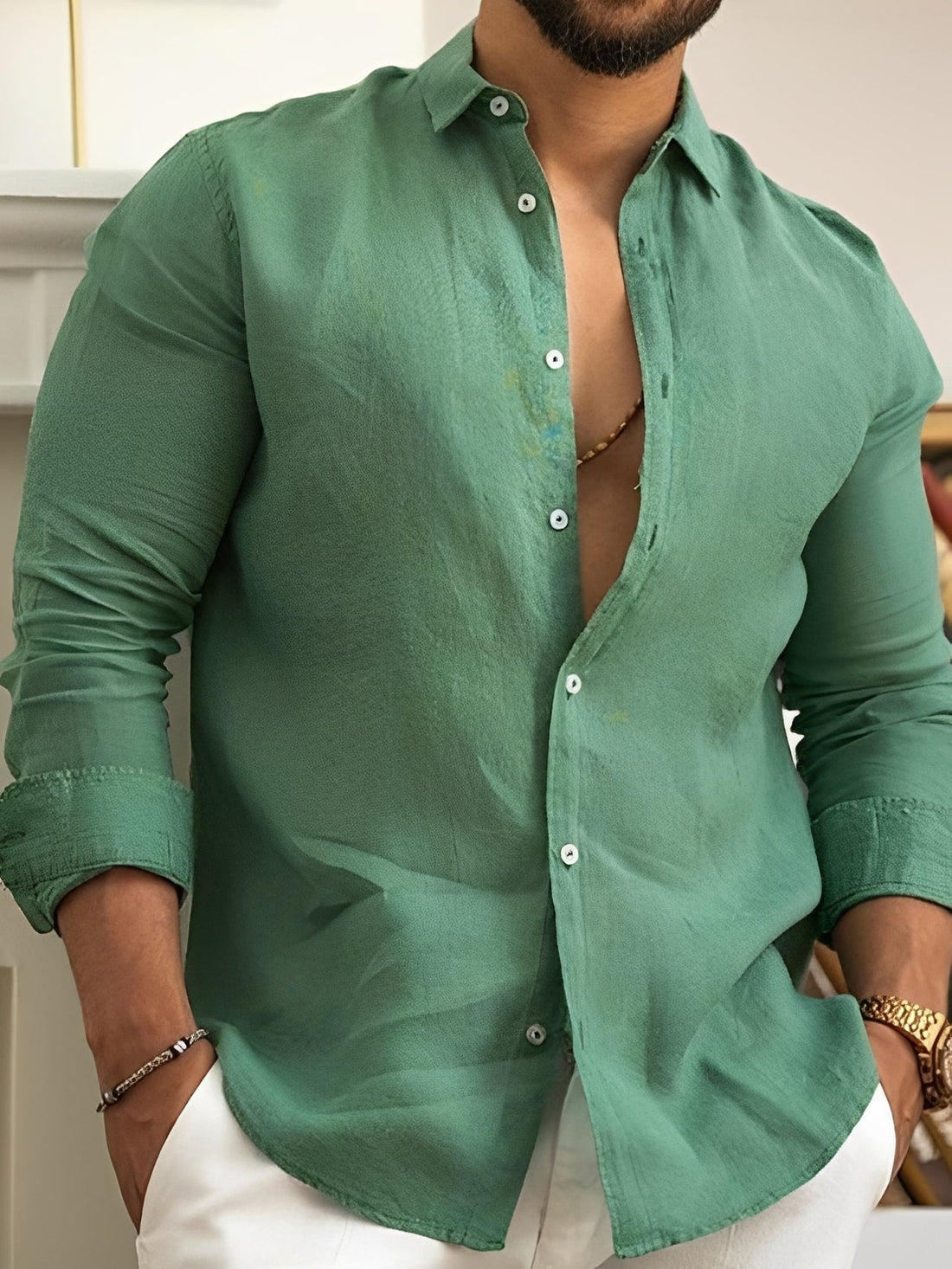 Jonathan - Chemise décontractée et confortable pour hommes