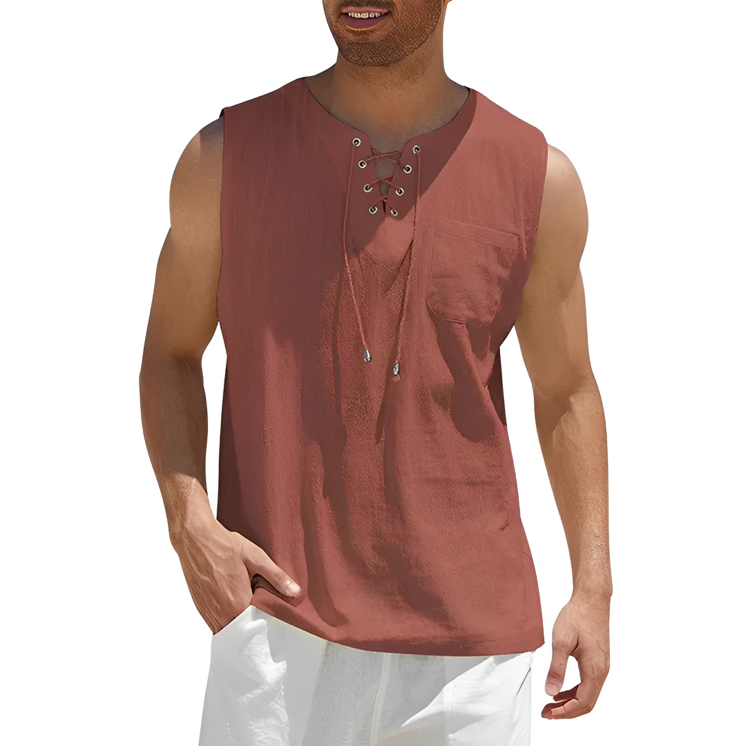 Junziem - Chemise estivale légère et à la mode pour homme