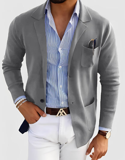 Giffard - Veste chic en laine à double boutonnage pour hommes