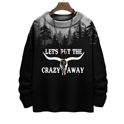 Eugene - Gestreifter Wollpullover für Herren in Mode