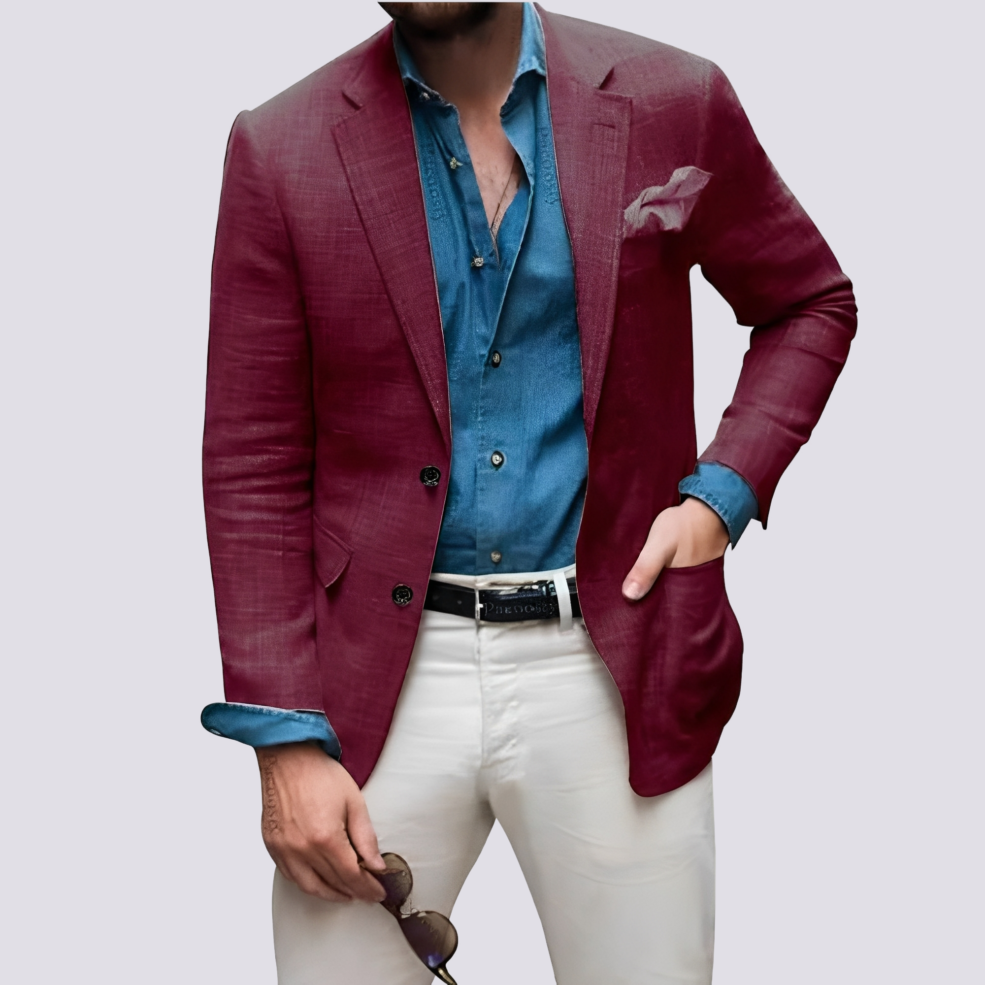 Glenn - Blazer élégant pour hommes avec boutons