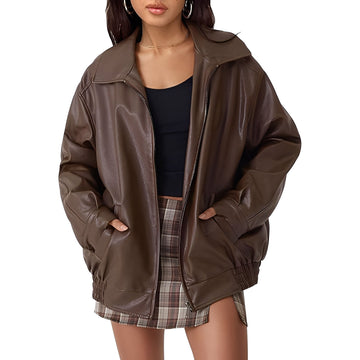 Lisette - Veste aviateur oversize pour femme