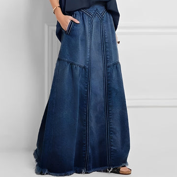 Nella - Jupe en jean élégante avec poche pour femmes