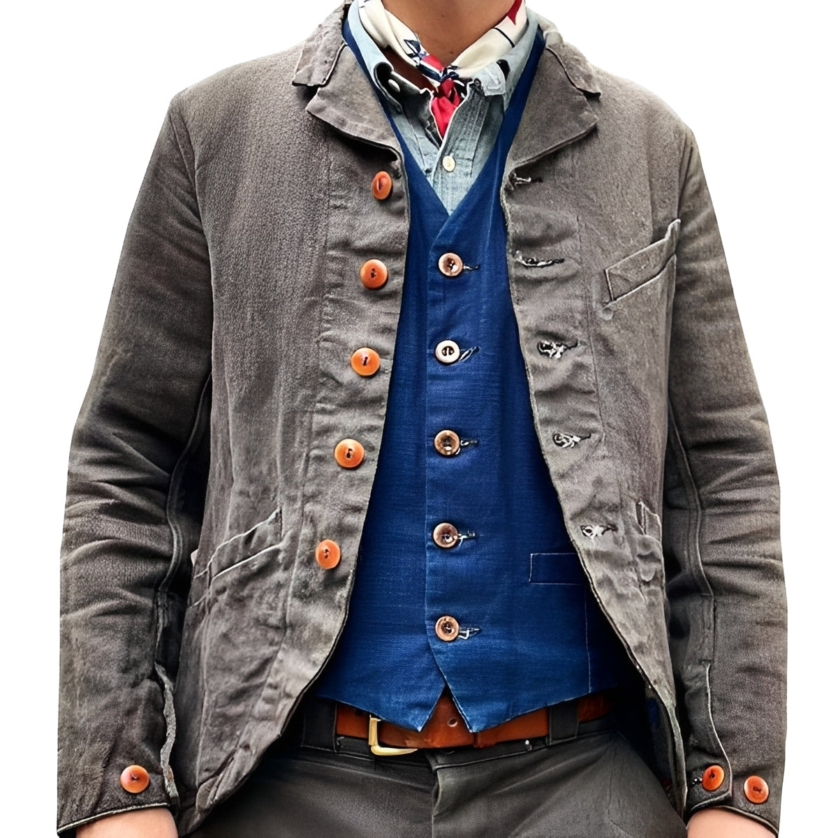 Rick - Blouson ample avec multiples poches