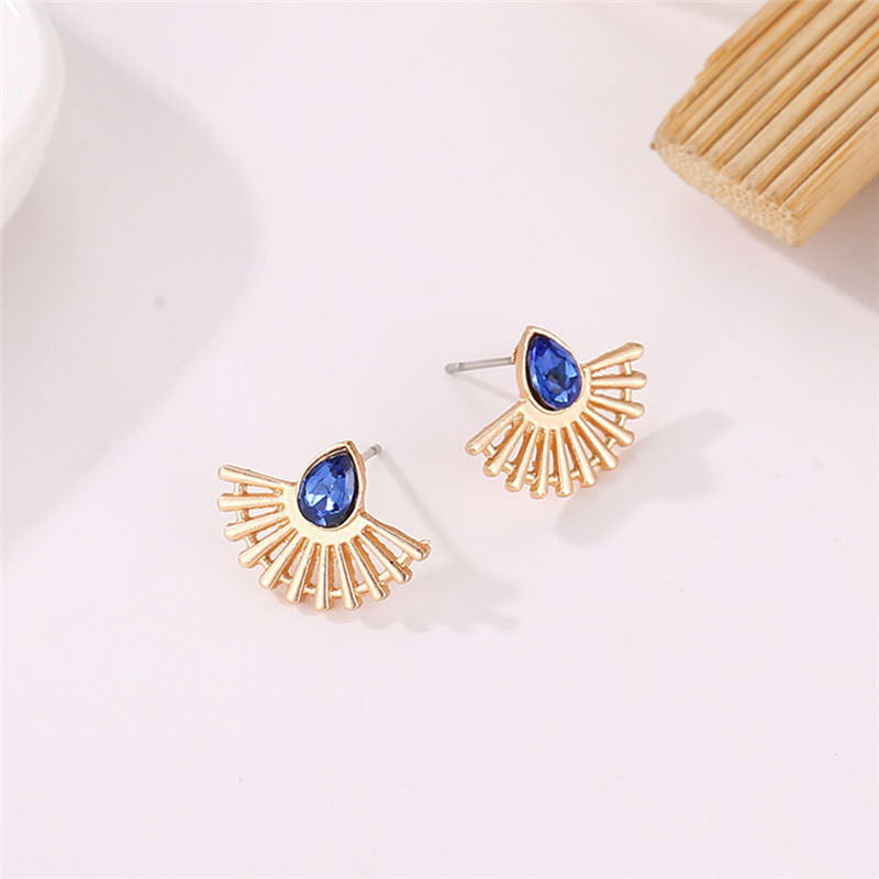 Boucles d'oreilles en éventail Art Déco - Boucles d'oreilles bohèmes