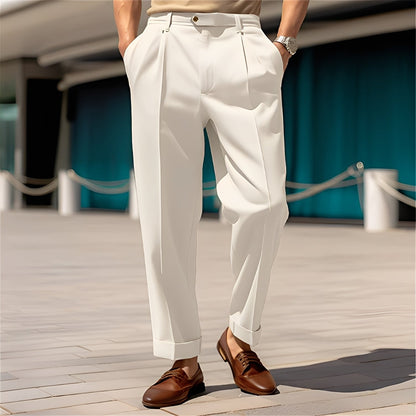 Beckham - Pantalon classique droit pour hommes