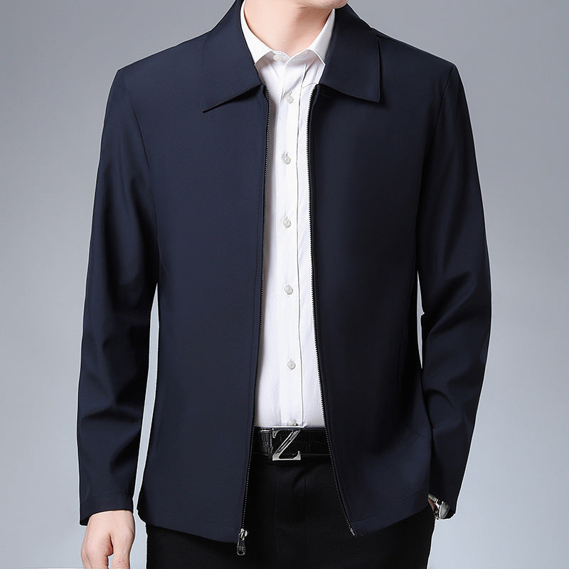 Patrick - Blazer chic et décontracté avec col à revers pour homme