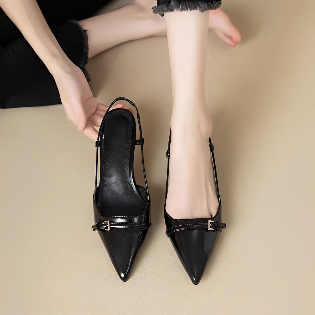 Everly - Sandales à talons classiques
