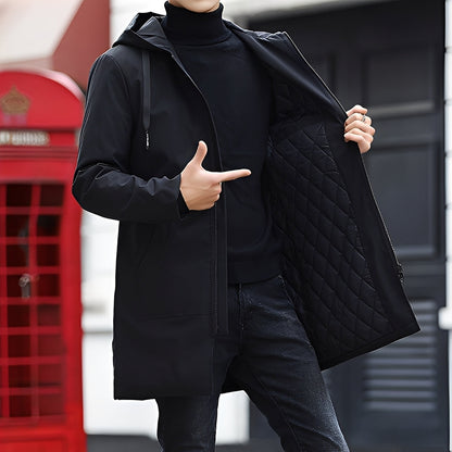 Derren - Veste légère et décontractée à capuche pour homme