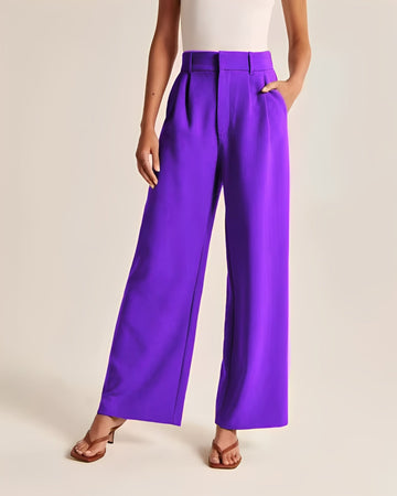 Ruth - Pantalon élégant à jambes larges pour femmes