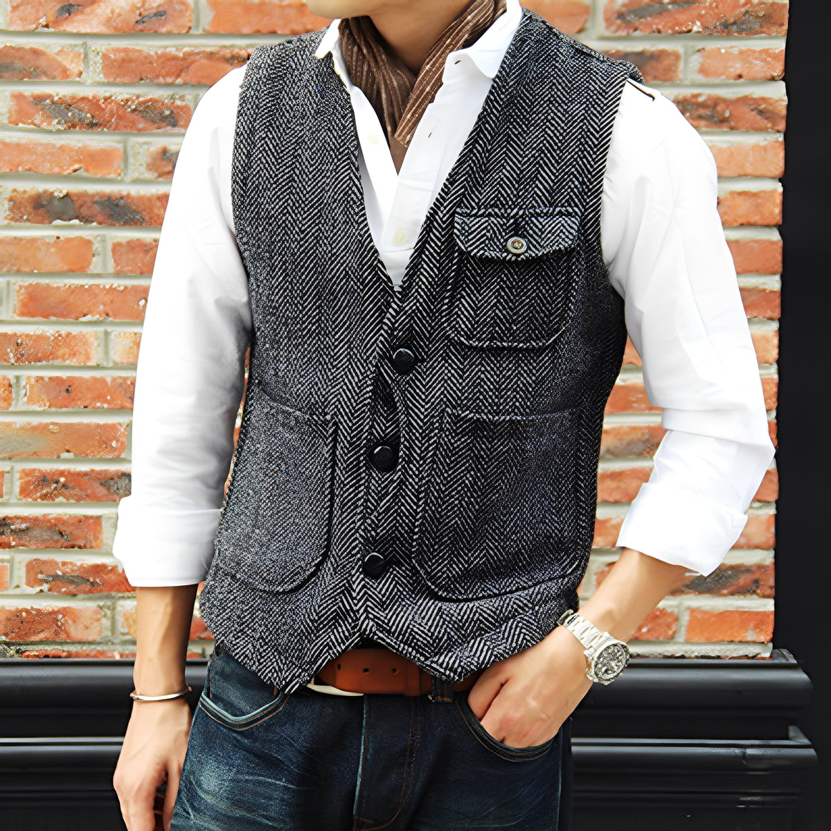 Matthew - Gilet classique et robuste
