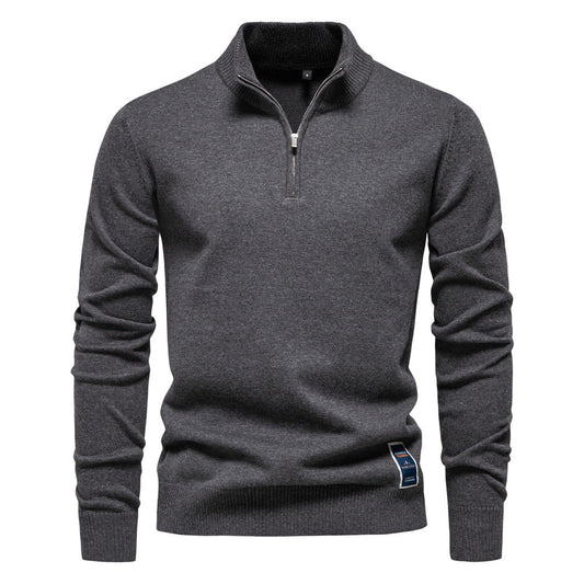 Caelum - Eng anliegender Strickpullover für Herren