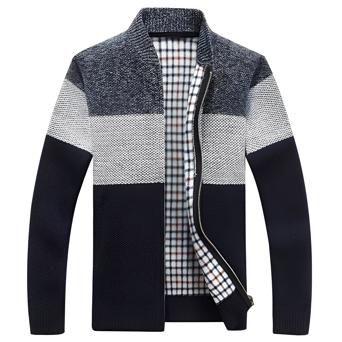Shaw - Cardigan Classique avec Doublure pour Hommes