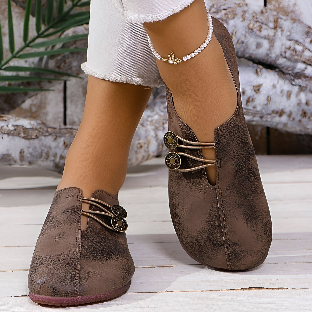 Monica - Chaussures plates élégantes et douces pour femmes