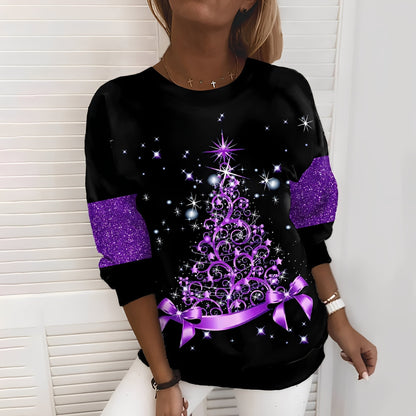 Caryne - Knitted Christmas Sweater for Women