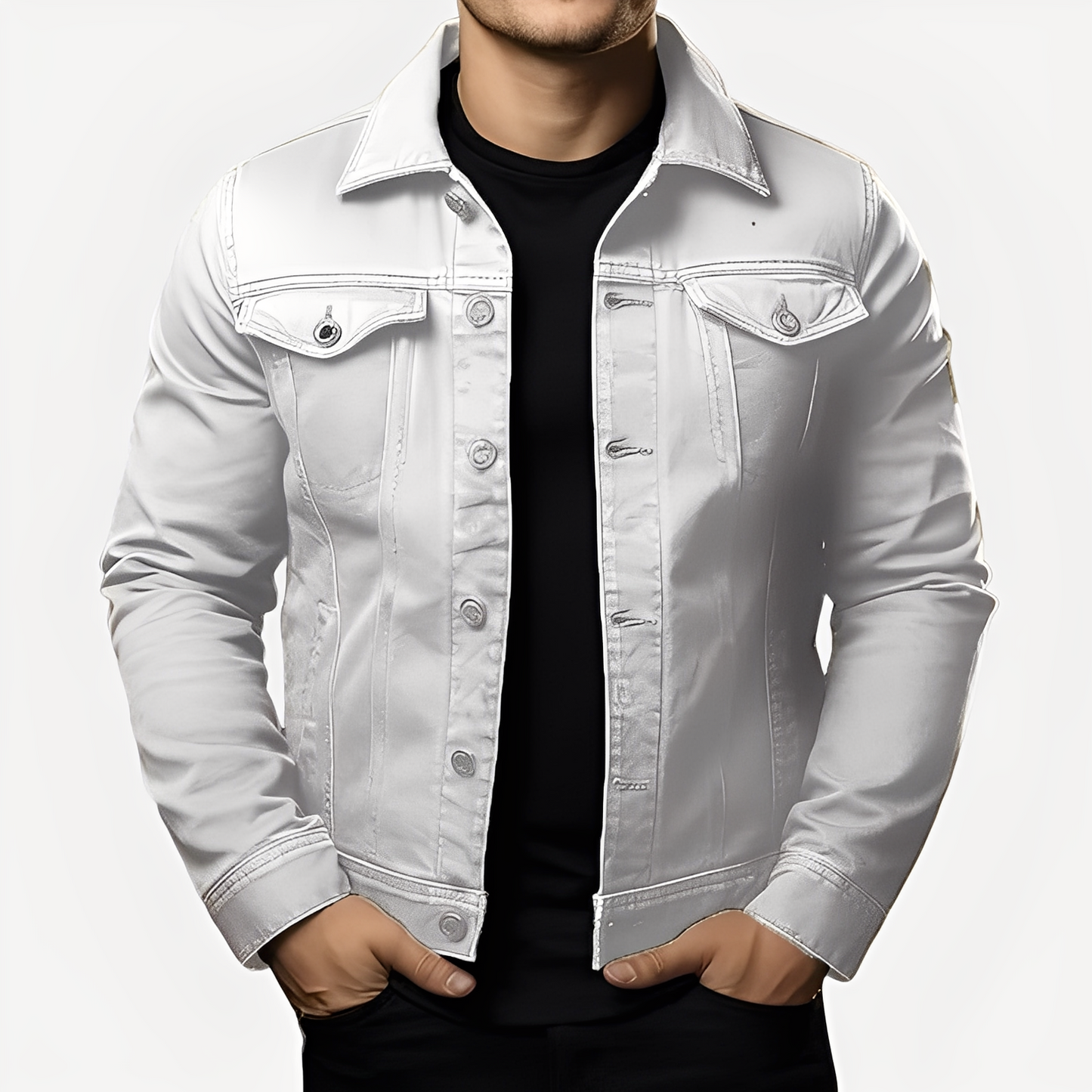 Smith - Manteau classique épais pour hommes