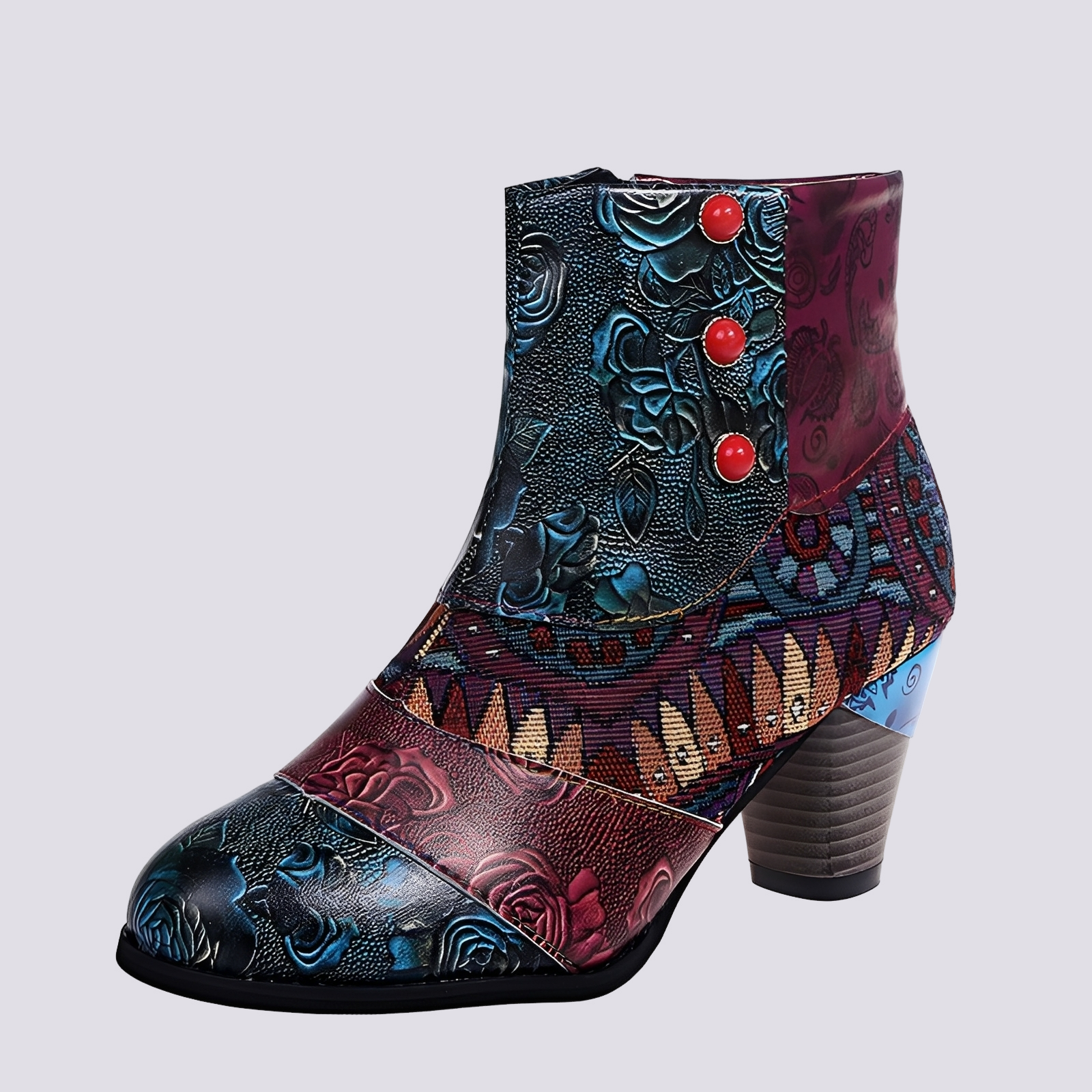 Emma - Bottes bohémiennes colorées