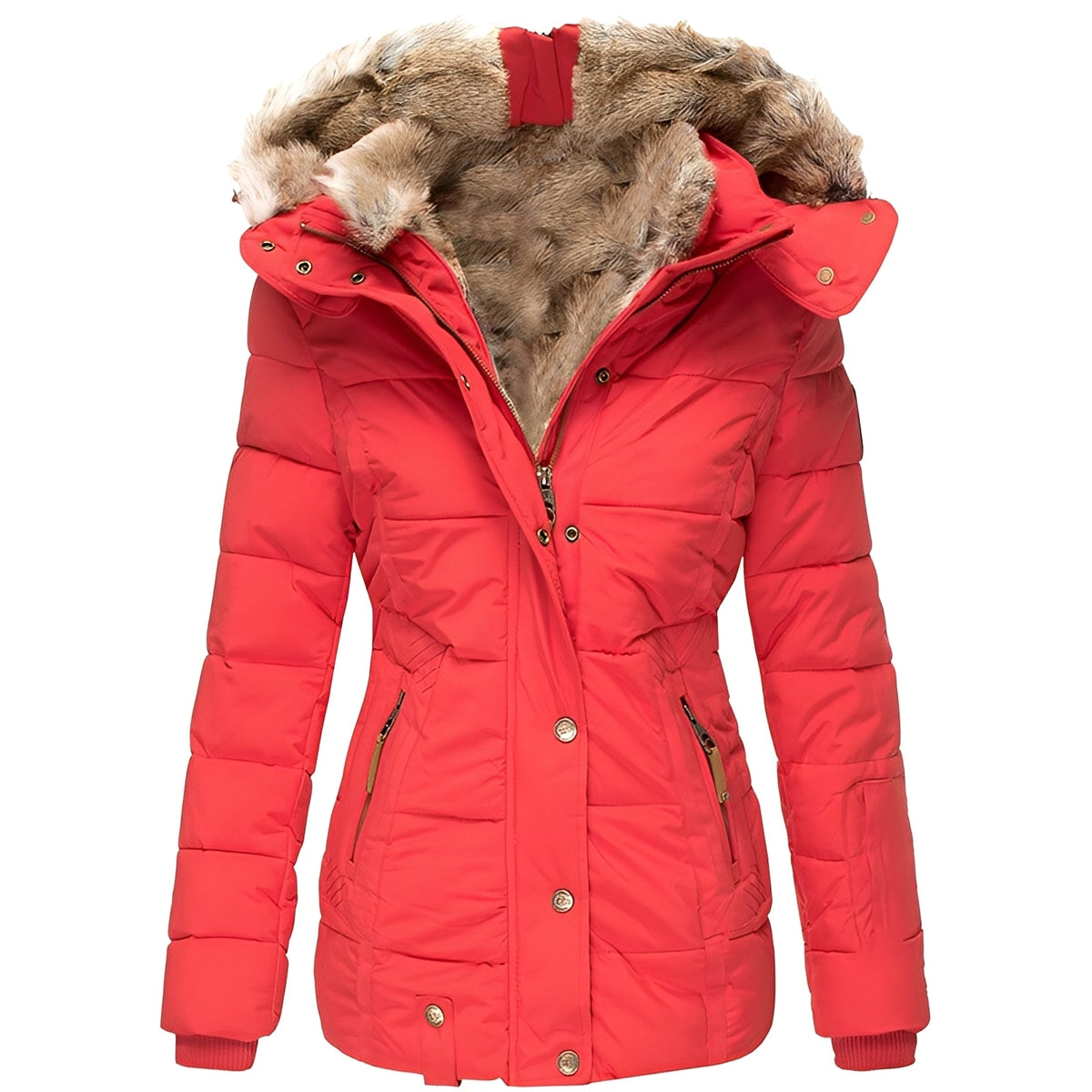 Romilly - Veste stylée et chaude avec capuche