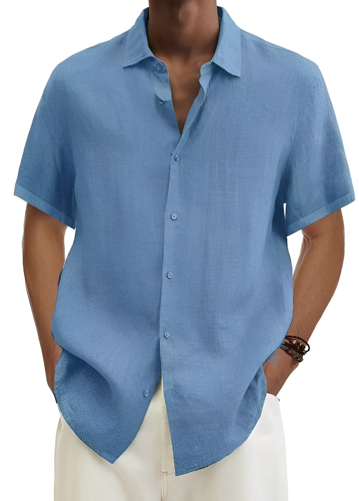 Richard - Chemise décontractée à boutons pour hommes