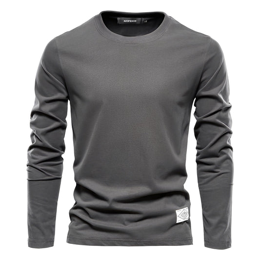 Lambert - Chemise à manches longues simple et décontractée pour hommes