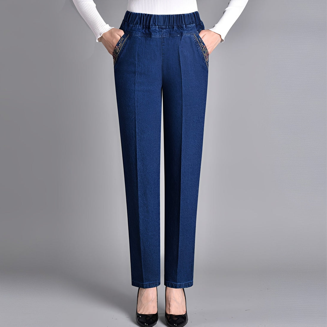 Daniella - Pantalon élégant avec taille élastique