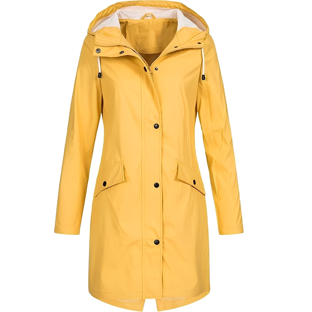 Jessica - Long manteau imperméable pour femmes, polyvalent