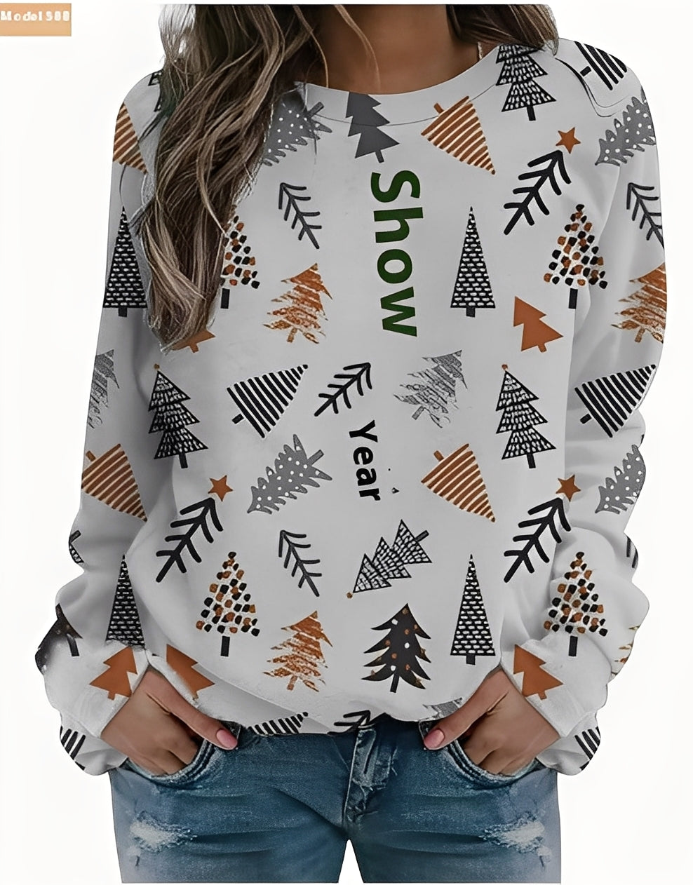 Quinty - Christmas sweater for women