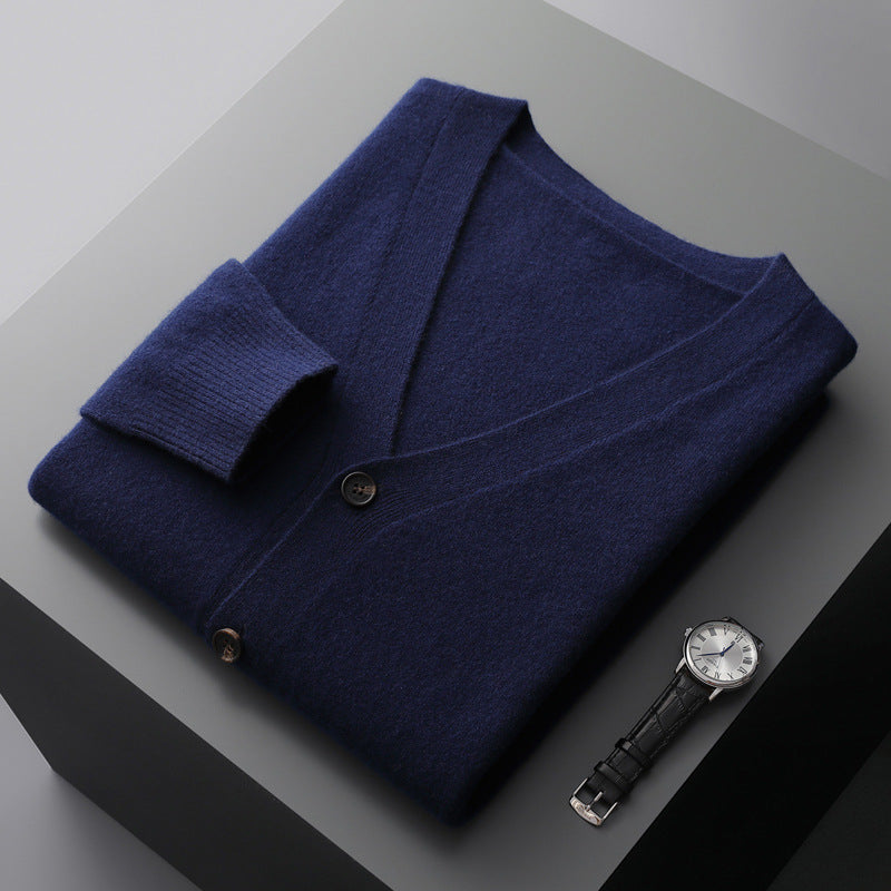 Anton - Fashionable wool sweater for men