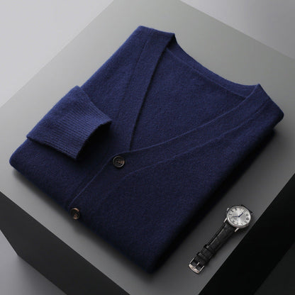 Anton - Fashionable wool sweater for men