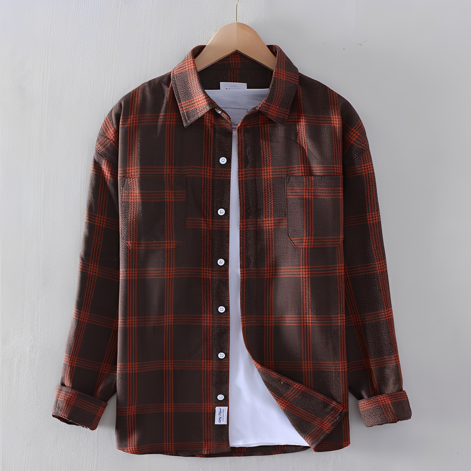 Daniel – Chemise à manches longues pour homme – style décontracté et élégant