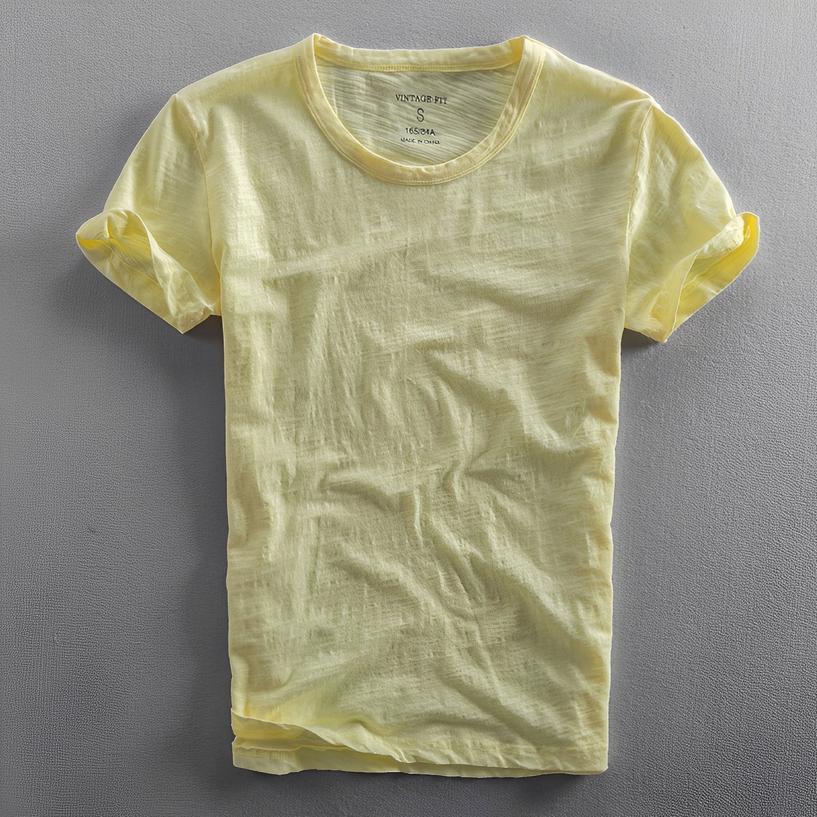 Samuel - T-shirt classique délavé pour hommes