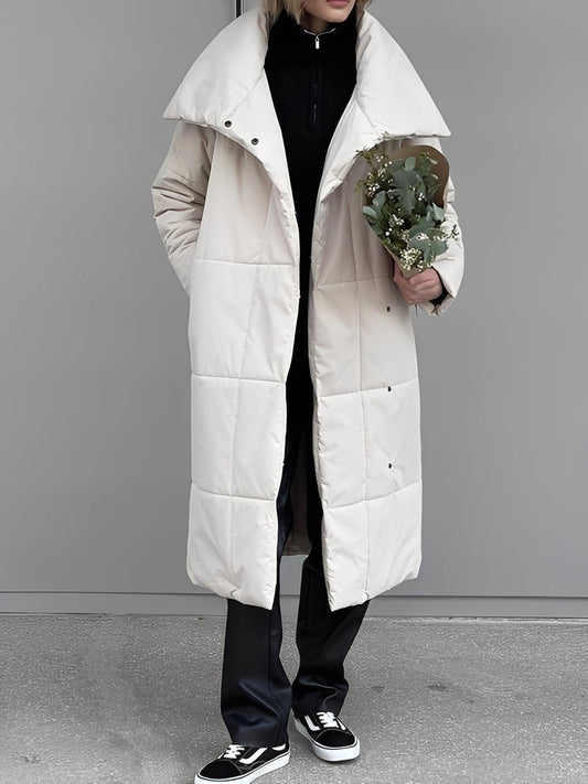 Adaline - Veste longue et chaude matelassée pour femmes